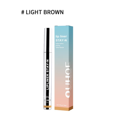 Burma Lip Liner Peel Pen Waterproof Long Lasting Plump Soft Lip Stain